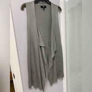 Mossimo Supply Co. Gray Open Front Cardigan